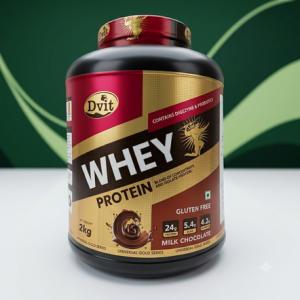 DVIT Whey Protein Milk Chocolate flavour container