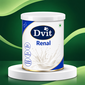 Dvit Renal Powder vanilla flavour 400 g pack