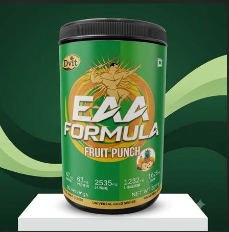 DVIT EAA Formula Fruit Punch flavour container