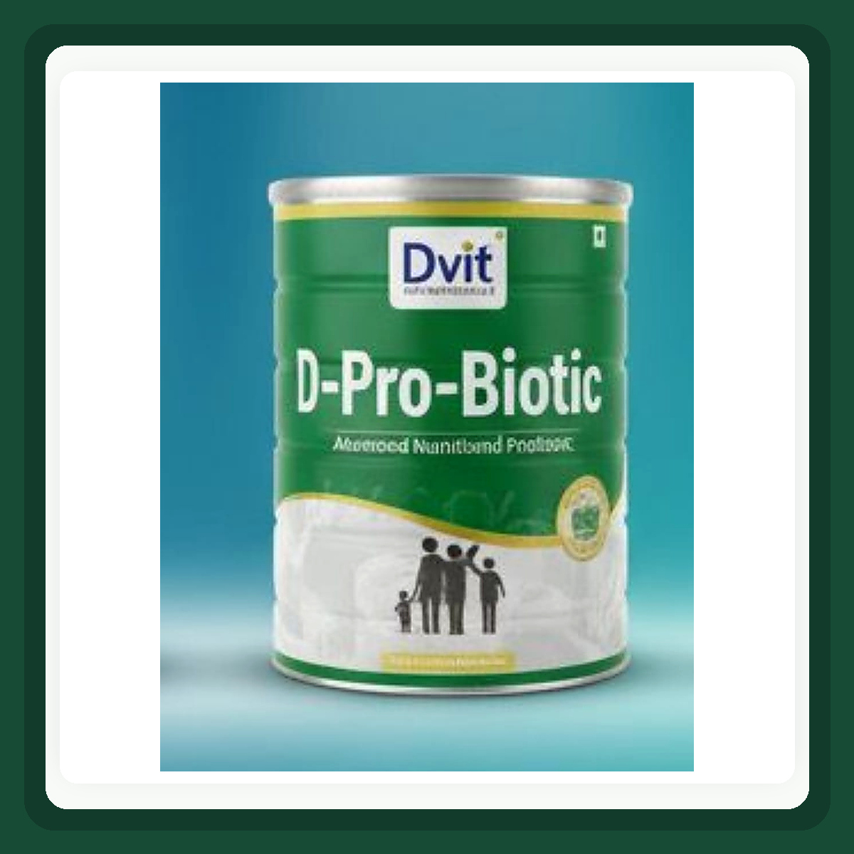 D-Pro-Biotic nutritional powder container by Dvit