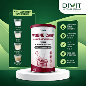 Divit Wound Care Powder with arginine and glutamine 100 g