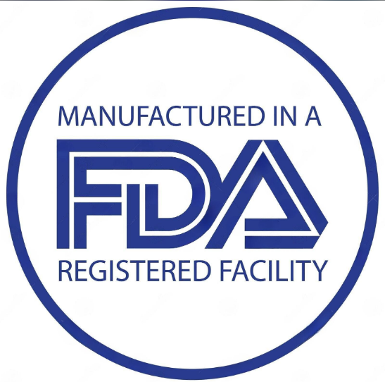 USFDA registration badge